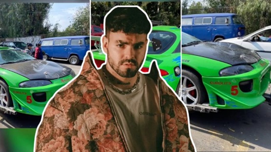 Se incendia el carro del streamer mexicano Adriano Zendejas en las calles de la CDMX