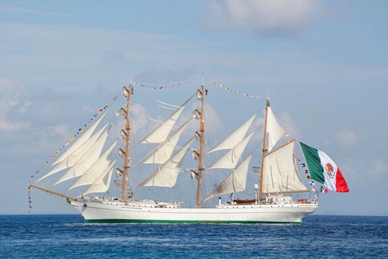 Buque «Cuauhtémoc» zarpará de nuevo a aguas internacionales tras accidente